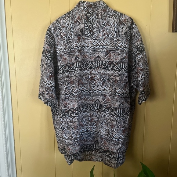 Vintage 90s Guess Men’s Linen Shirt Large - Picture 3 of 7